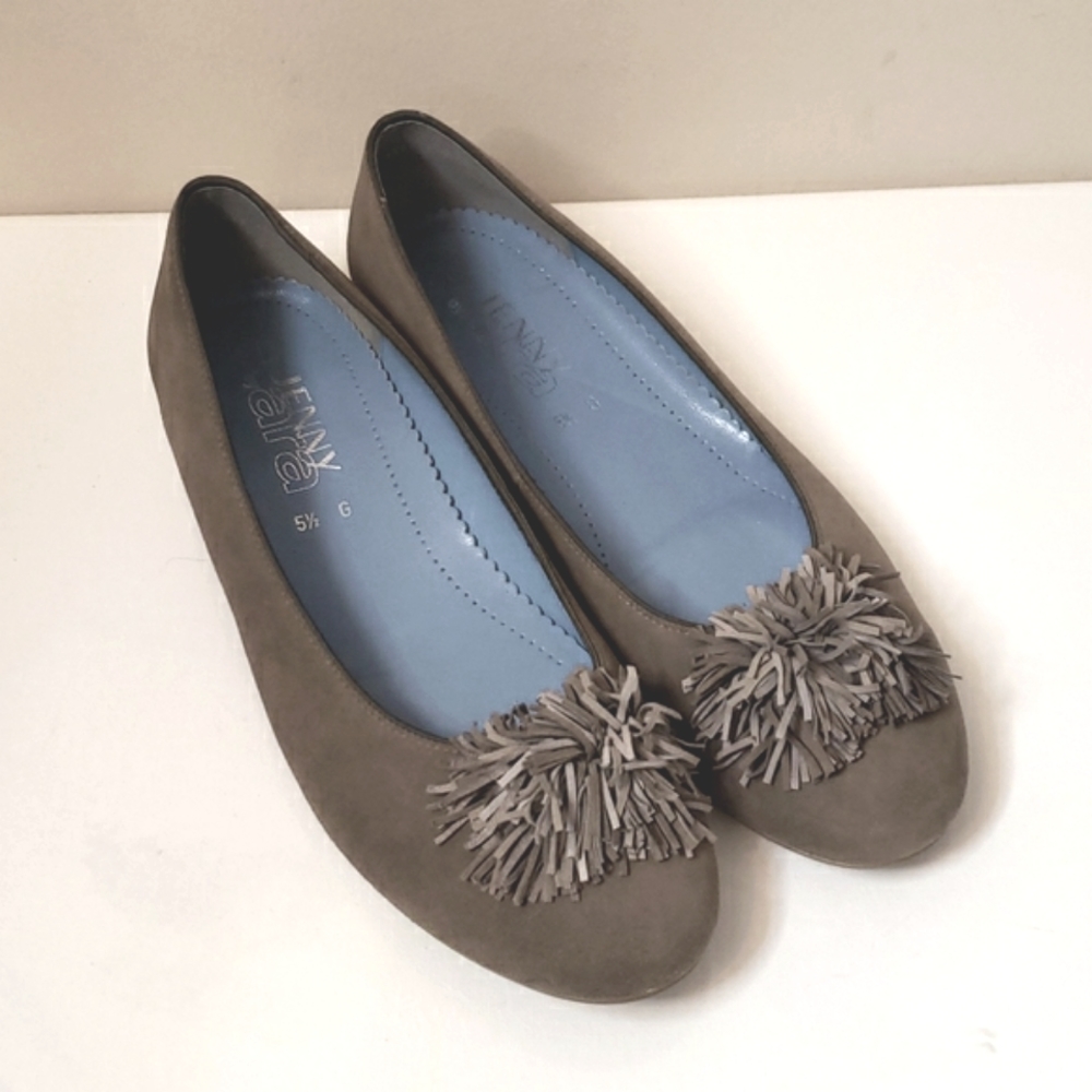 Jenny by Ara suede flats 8 EUC
